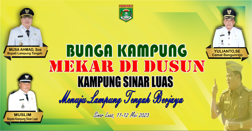 BUNGA KAMPUNG MEKAR DI DUSUN KAMPUNG SINAR LUAS